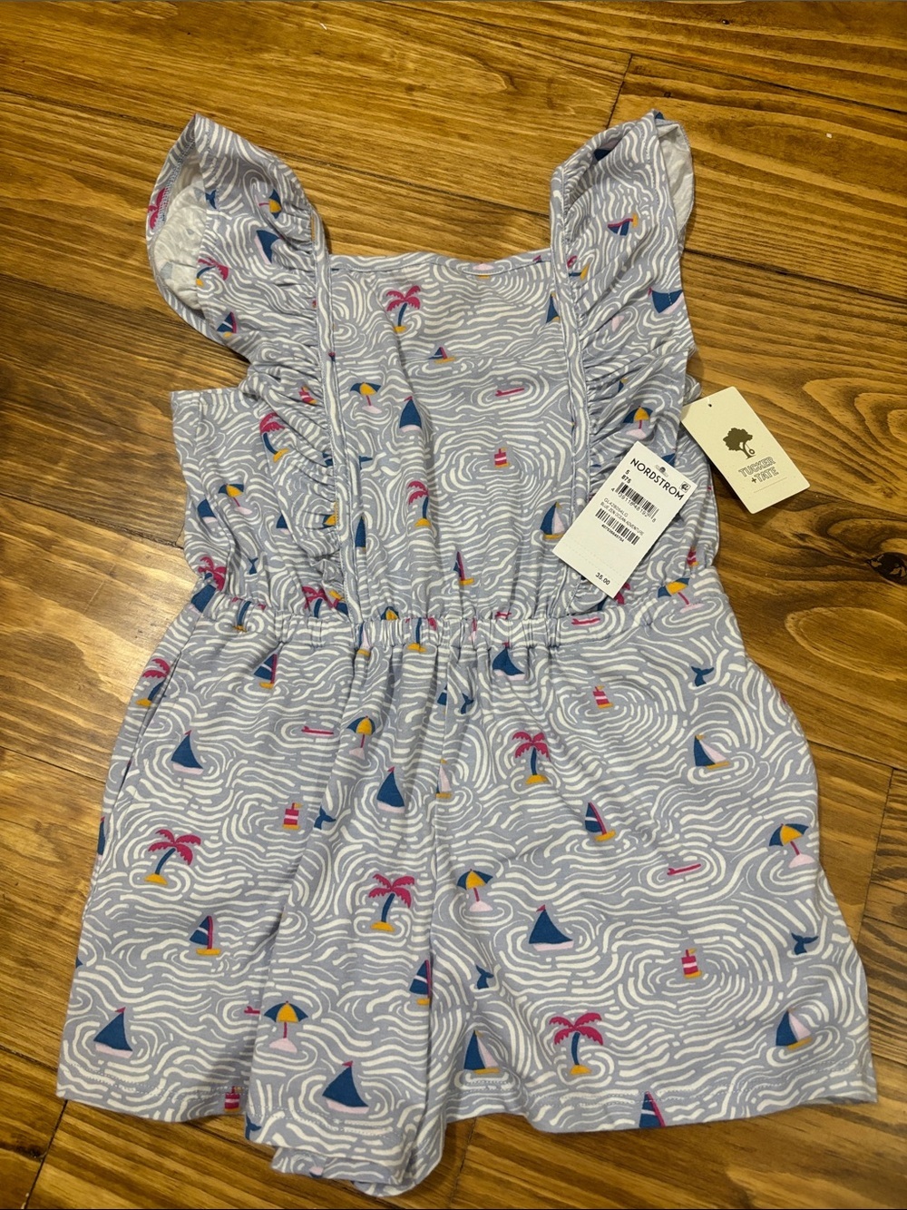 NWT Tucker + Tate Girls Size 5 Romper